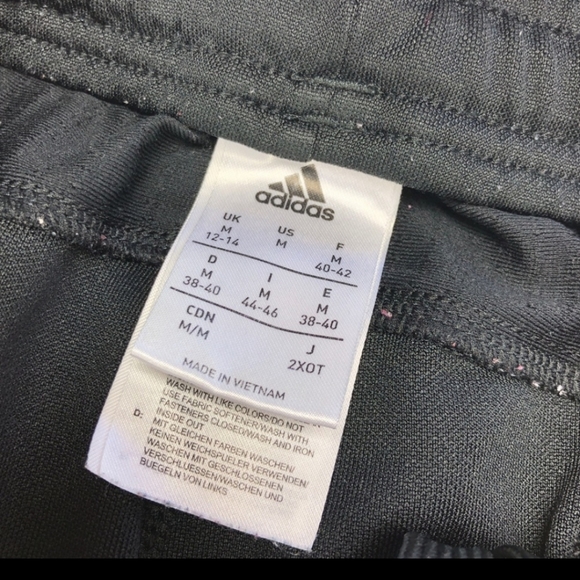 Adidas black with gold stripes - Picture 2 of 4